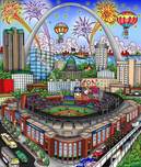 Fazzino Art Fazzino Art MLB 2009 All-Star Game: St. Louis (DX)
